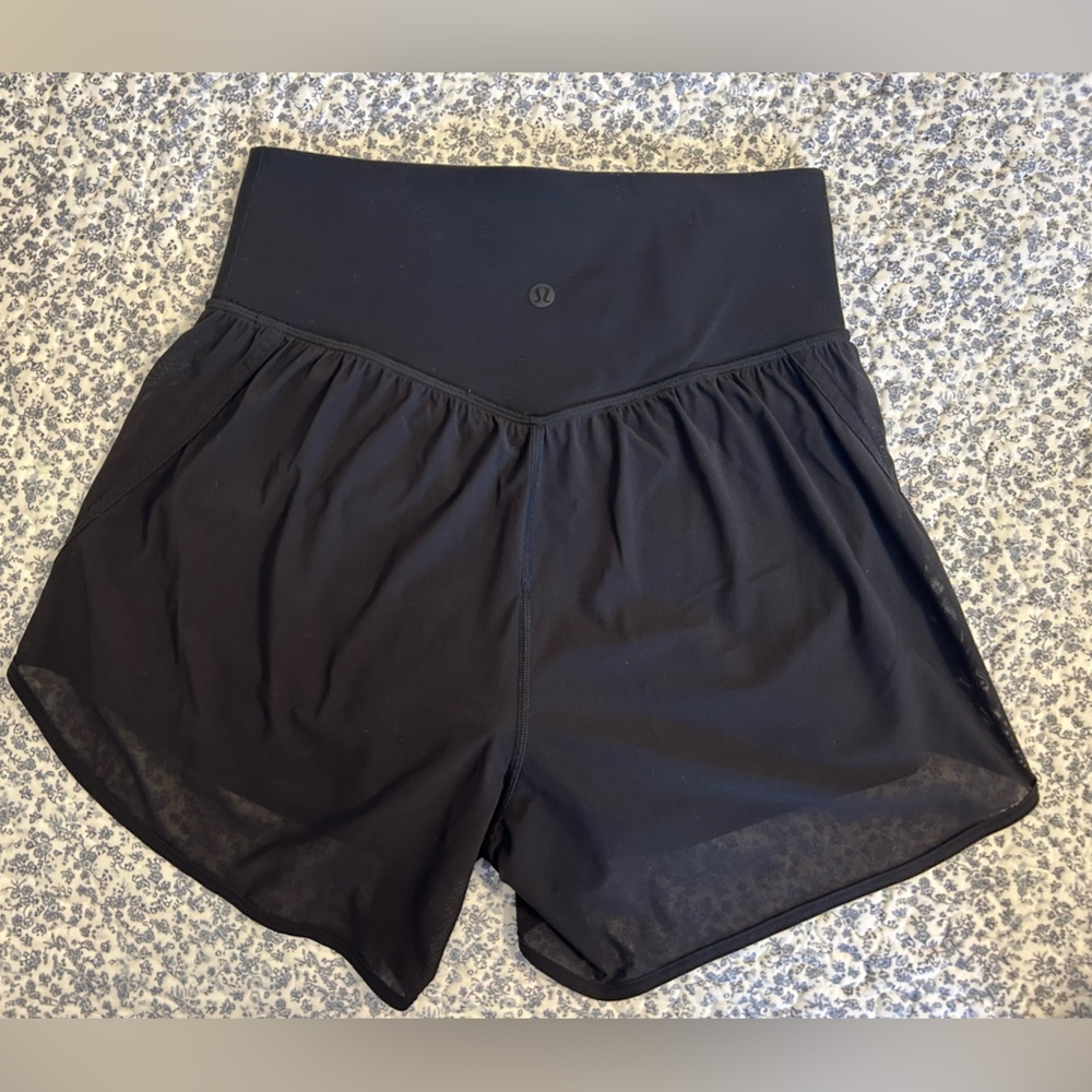 Lululemon Nulu and Mesh High-Rise Yoga Short
